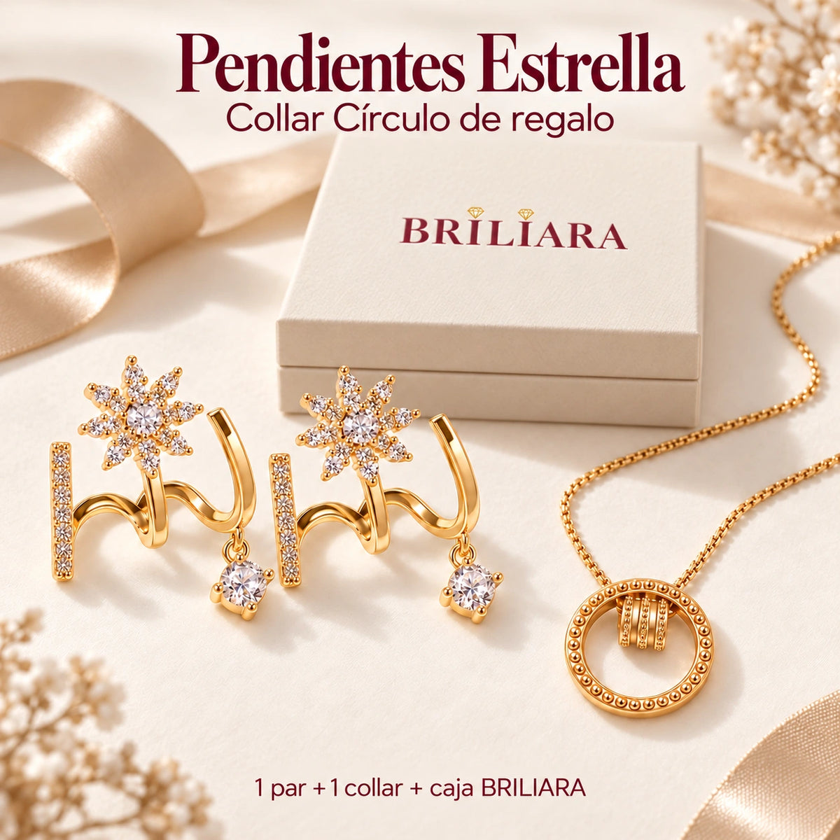 Tus Estrella con un collar de regalo