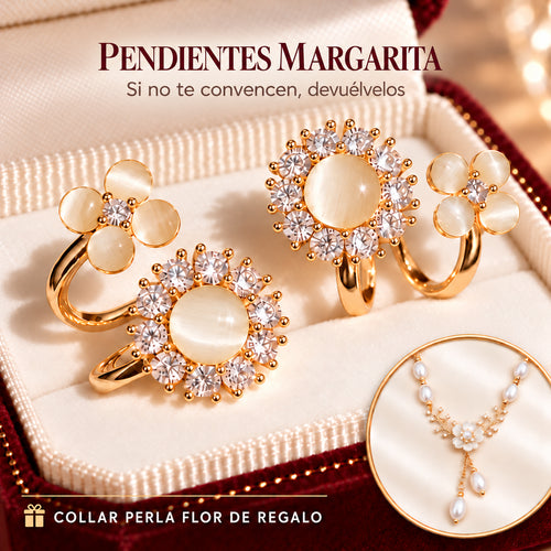 Pendientes Margarita: imagen principal